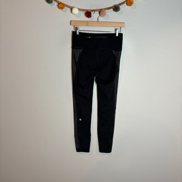 Lululemon Colour Me Quick 7/8 Tight 25" Black / White - Picture 5 of 7